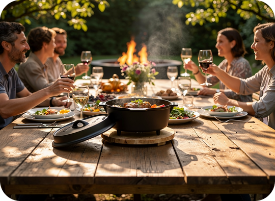 IRON TASTE Dutch Oven lifestyle image